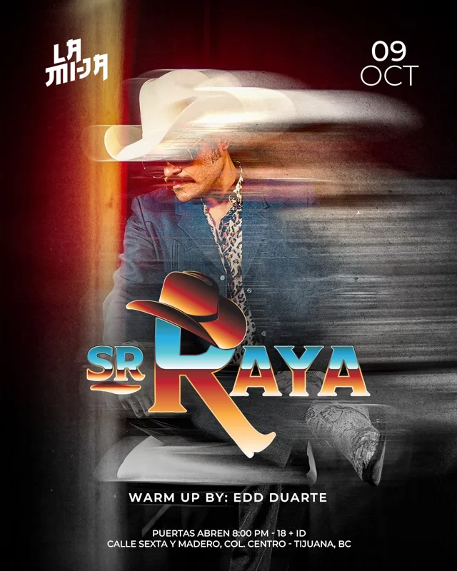 Flyer de Sr. RAYA