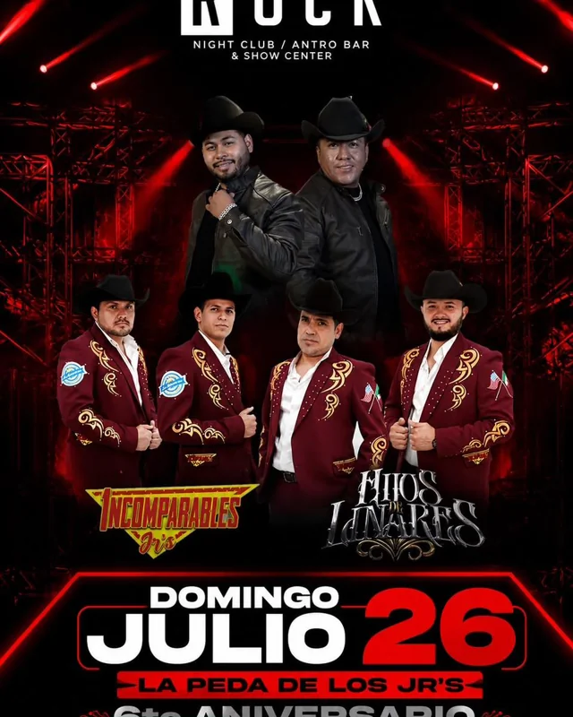 Flyer de GRAN CONCIERTO - Hijos de Linares & Los Incomparables Jrs