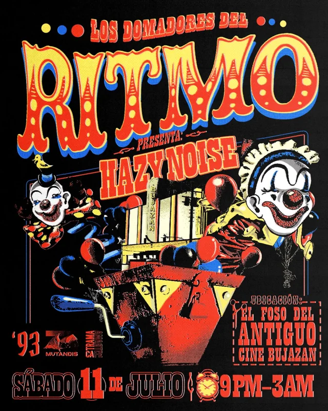 Flyer de Domadores del Ritmo Vol. VI