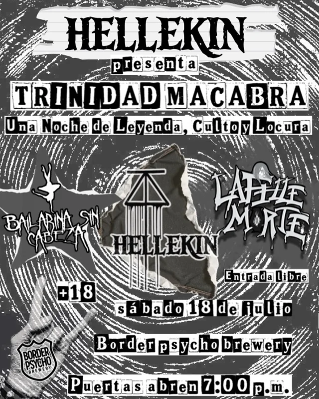 Flyer de HELLKIN