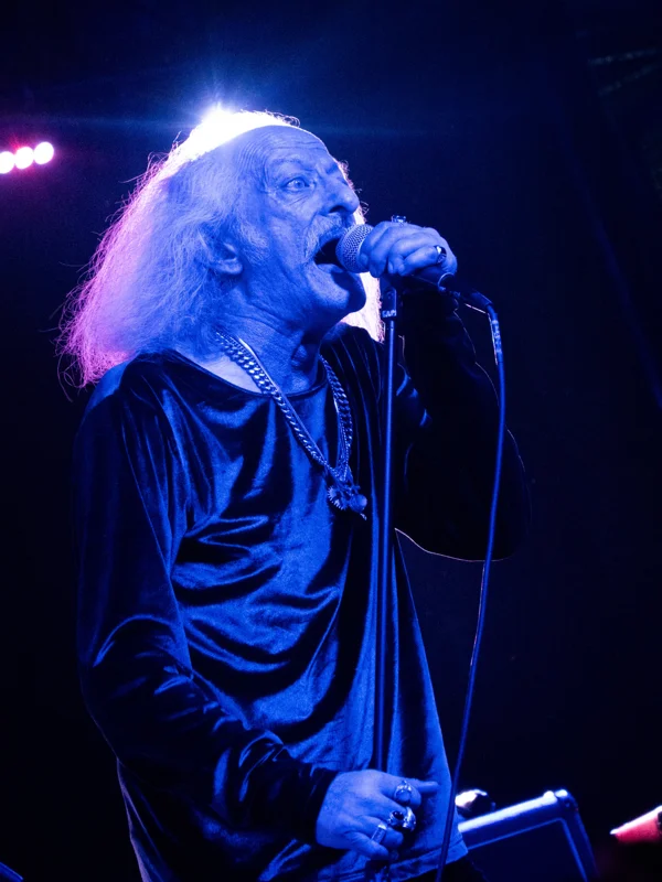 La última parada de Pentagram en México, despidiendo 55 años de trayectoria consolidándose como unas leyendas del Doom Metal. 🤘 

Bobby Liebling y compañía dieron su último show en CDMX en el Foro 28.

#pentagram #bobbyliebling #doommetal #concertphotography #fotografia